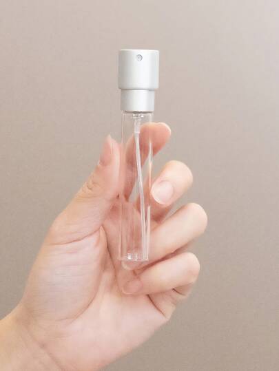 زجاجات بخاخ عطر 8مل قطعة واحدة/قطعتان/3قطع، رذاذ معدني، زجاجة داخلية زجاجية، وعاء سائل محمول، زجاجات رش زجاجية قابلة لإعادة التعبئة للعناية بالبشرة والمستحضرات التجميلية، مناسبة للمنزل والسفر