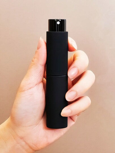 زجاجات بخاخ عطر 8مل قطعة واحدة/قطعتان/3قطع، رذاذ معدني، زجاجة داخلية زجاجية، وعاء سائل محمول، زجاجات رش زجاجية قابلة لإعادة التعبئة للعناية بالبشرة والمستحضرات التجميلية، مناسبة للمنزل والسفر