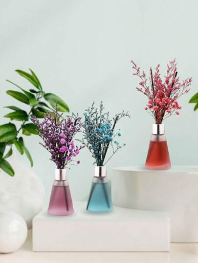 1 قطعة مجموعة عطور عطرية 50 مل، عطور عطرية لاستخدام المنزل، معطر هواء مزيل رائحة للحمام والغرف الداخلية، هدية عيد الحب، هدايا عيد الميلاد (عصي عطرية عشوائية)