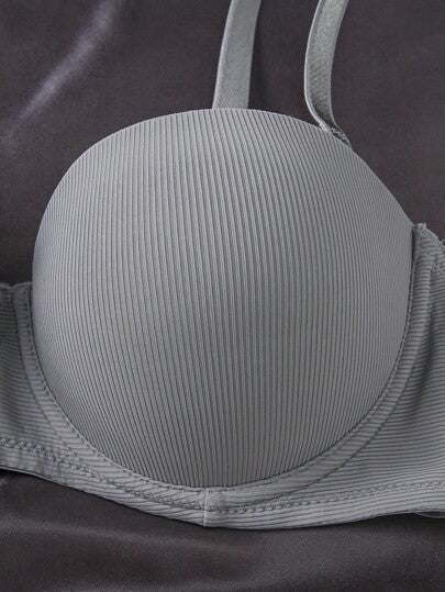 Shein Underwear&Sleepwear Basics حمّالة كتف السباغيتي النسائية بلون سادة، 3 قطع/مجموعة