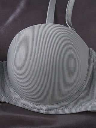 Shein Underwear&Sleepwear Basics حمّالة كتف السباغيتي النسائية بلون سادة، 3 قطع/مجموعة