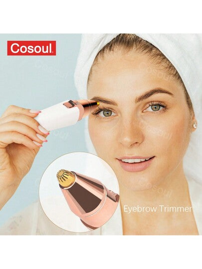 مزيل شعر الوجه الكهربائي للنساء، مشذب الحواجب الكهربائي للسيدات