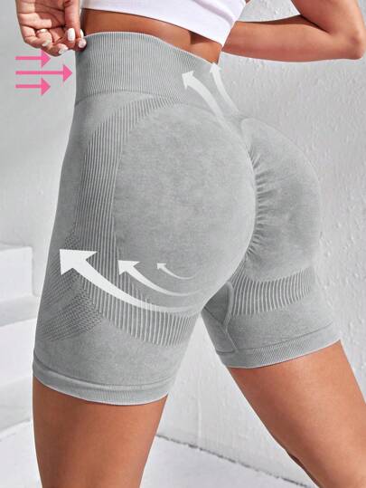 Powerista سروال رياضي قصير أنيق وعادي للنساء، شورت دراجات