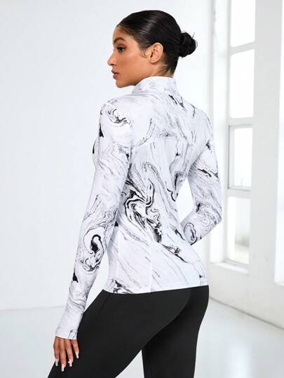 Sport Studio جاكيت رياضية يومية بسيطة للمرأة YH