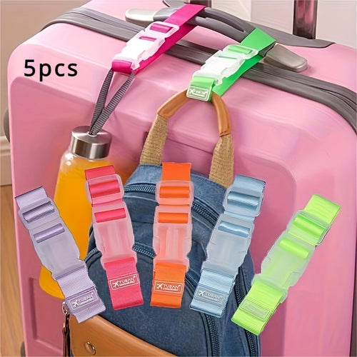 مقبض سترة حزام الأمتعة من Add-A-Bag، أحزمة الأمتعة وأحزمة الأمتعة وإكسسوارات السفر - اجعل يديك حرة، وسهلة حمل حقائبك الإضافية