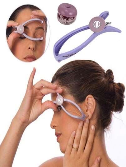 إزالة شعر الوجه للنساء، خيط الربيع الشعرطور ، مناسب للخدين والحواجب ، منتجات الشعر والإكسسوارات لصالون الحلاقة وجمال مستلزمات السفر