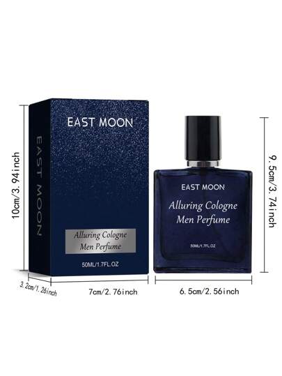1قطعة/50مل عطر رجالي، عطر منعش مناسب للمواعيد والحياة اليومية، هدية مثالية للرجل، مزيج من النعناع والمريمية والياسمين عطور عطر عطر جسم معطر جسم
