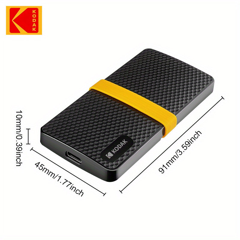 بطاقة ذاكرة KODAK X200 عالية السرعة - 128 جيجابايت/256 جيجابايت/512 جيجابايت، متينة ومقاومة للبلى، مثالية للهواتف الذكية والأجهزة اللوحية والكاميرات