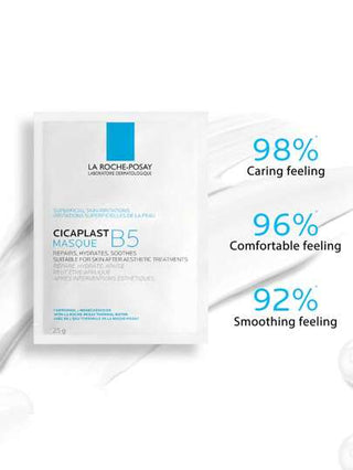 La Roche-Posay قناع لارش بوزيه سيكابلاست ب 5 ماسك وجه 10 حبات/علبة. ماسك وجه أوراق مرطب، فيتامين ب 5 للبشرة الحساسة. ماسك أوراق سيكابلاست ب 5 شديد الترطيب والتخفيف للبشرة، مثري بفيتامين ب 5 (بانثينول)، مصمم للبشرة الحساسة ومناسب للاستخدام بعد...