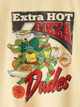 TEENAGE MUTANT NINJA TURTLES | SHEIN بلوزة بأكمام قصيرة وياقة طاقم بطباعة حرف وكرتون لصبي مراهق