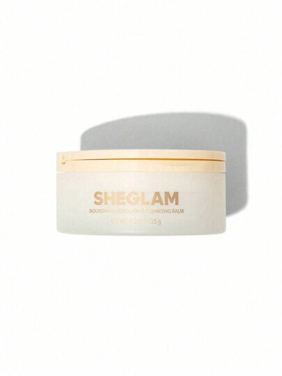 SHEGLAM بلسم تنظيف الوجه المغذي بزهرة النيرولي 35 جرام كريم إلى زيت فيتامين سي بلسم تنظيف يذوب المكياج منظف للوجه مزيل المكياج علامة تجارية جمال مكياج ميكب مستحضرات تجميل للنساء الفتيات مثالي لفصل الشتاء الربيع مثالي ل- Y2K أزياء أنيقة رمضان هدية حفلة جاه