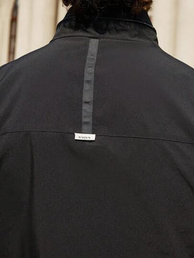 Manfinity Homme معطف رياضي طويل الأكمام فضفاض بلون سادة للرجال، للربيع والخريف