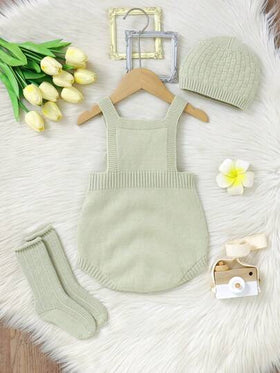SHEIN Vintaside Kids وشاح طفل صبي أنيق بلون واحد بتفاصيل أزرار، لبس داخلي مضفر