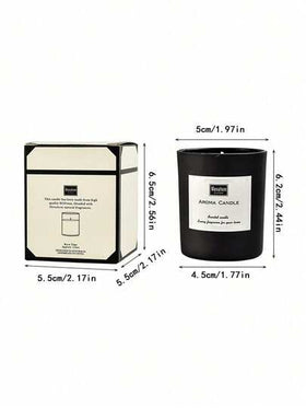 شمعة معطرة من شمع الصويا بدون دخان، عطر دائم للغرفة، ألوان وروائح غنية لتغمرك في عالم الزهور