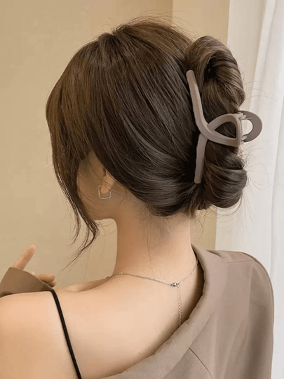 4 قطع مشابك شعر قوية للنساء، مانعة للانزلاق، لطيفة على الشعر، تصميم بسيط، إكسسوارات شعر عادية متعددة الألوان، مناسبة للخريف والسفر وغيرها من المناسبات، إكسسوارات أساسية لعطلة الصيف والشاطئ