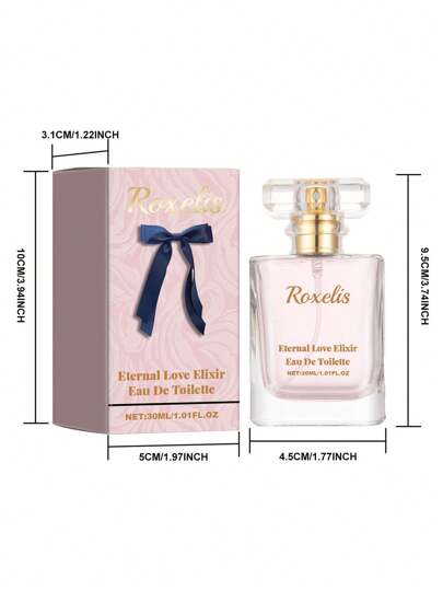 1.015أونصة سائلة (30مل) عطر للنساء، طازج، خفيف وثابت، مناسب للمواعدة، الحياة اليومية والمناسبات الخاصة، هدية مثالية لها في عيد الأم، عيد الميلاد والكريسماس