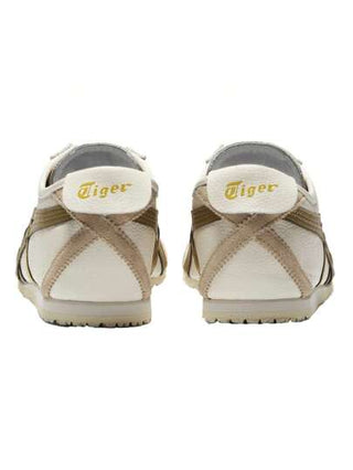 Onitsuka Tiger Onitsuka Tiger MEXICO 66 جلد البقر، مريح، غير قابل للانزلاق ومقاوم للاهتراء، حذاء نمط حياة منخفض، نفس النمط للرجال والنساء، أصفر-أخضر 1183A201-124