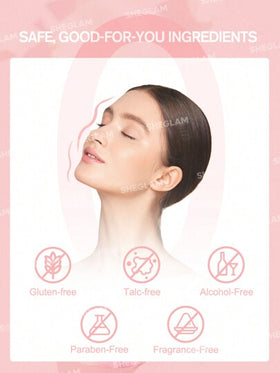 SHEGLAM برايمر للبشرة في عيد الميلاد برايمر لتصحيح لون المسام غير المرئية برايمر مرطب للوجه بزيت الورد العطري برايمر وردي خفيف الوزن للوجه برايمر هدايا و والشتاء علامة تجارية جمال مكياج ميكب مستحضرات تجميل للنساء الفتيات مثالي لفصل الشتاء الربيع مثالي ل-