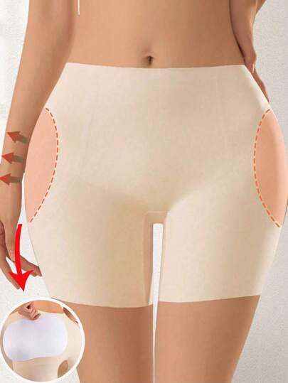 شورت تشكيل الخصر والأرداف الحريري اللامرئي للتحسين والتشكيل للنساء