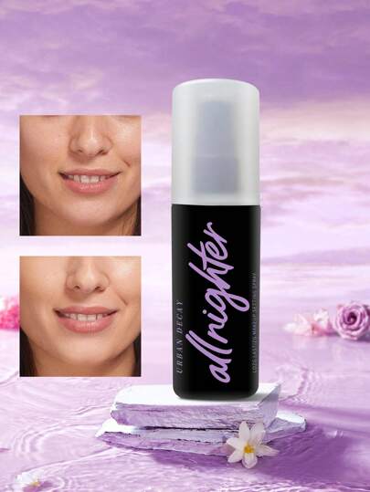Urban Decay بخاخ تثبيت طويل الأمد، مقاوم للاستمرار لمدة 16 ساعة، صيغة خالية من الزيوت، تشطيب طبيعي، 118 مل / 4.0 أونصة سائلة.