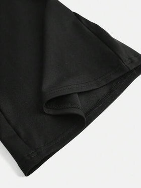 SHEIN Girlism بنطلونات يوجا بخصر مرتفع مرن ضيق للفتيات المراهقات، بجيوب وحامل هاتف، بساق متسعة متعددة الاستخدامات للراحة والخارج