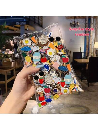 20 دبوس معدني كرتوني إبداعي DIY، شارات، إكسسوارات ملابس، حقيبة ظهر، قبعة، حفلة عيد، إكسسوارات للأزواج، هدايا عيد الميلاد، هدايا رأس السنة، هدايا الحفلات، هدايا مثالية للأصدقاء