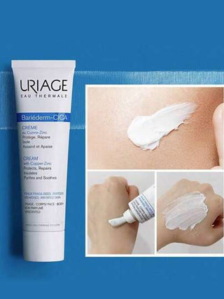 Uriage كريم وجه مرطب ومغذي من يكو متعدد الوظائف - كريم ضمادة بيتا 5 للتهدئة والإصلاح يخفف الاحمرار ويهدئ البشرة