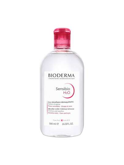 Bioderma ماء الميسيلار سانسبيو، 500مل، تنظيف عميق، خالي من العطور، للوجه والعين والشفاه