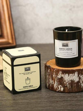 مجموعة 1/4/6 شمعة معطرة، وعاء زجاجي، شمع صويا بدون دخان، تغليف هدية، عطور، طراز Ins، تخفيف الضغط، شمعة معطرة في وعاء زجاجي، ديكور المنزل، عيد الحب، هدية عيد الحب، هدية عيد الميلاد والتخرج