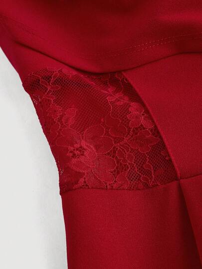 SHEIN MOD جمبسوت صيفية بياقة متدلية، جمبسوت دانتيل منقوبة عتيقة، جمبسوت ذات ساق واسعة، جمبسوت نسائية للزفاف، جمبسوت خريفية/شتوية، ملابس معلم، جمبسوت بطراز المال القديم، جمبسوت كاجوال للأعمال، جمبسوت للغداء، جمبسوت للمناسبات الخارجية، جمبسوت رسمية
