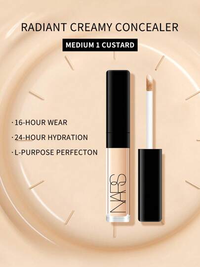 Nars منشفة كونسيلر كريمي نابض باللمعان ناريس #كستناء - مقاس ٠.٠٥ أونصة/ ١.٤مل الحجم الصغير