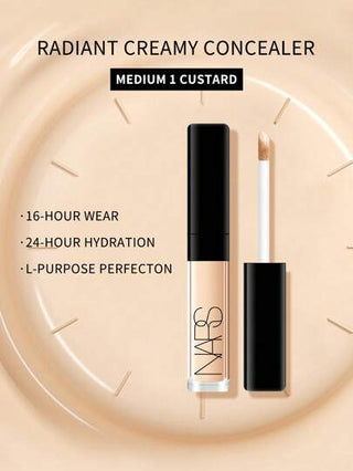 Nars منشفة كونسيلر كريمي نابض باللمعان ناريس #كستناء - مقاس ٠.٠٥ أونصة/ ١.٤مل الحجم الصغير