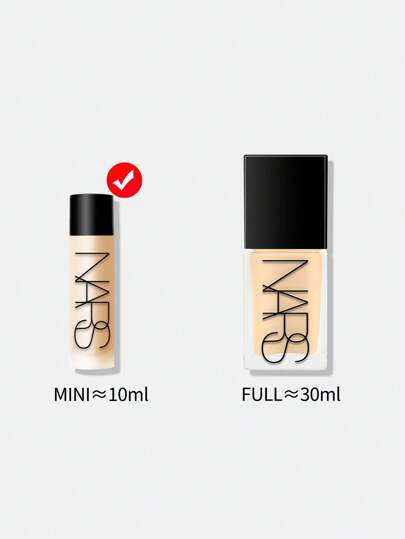 Nars أساس نارس المعكس للضوء - مكياج متقدم - أساس هجين للعناية بالبشرة بحجم صغير - #-LIGHT 2