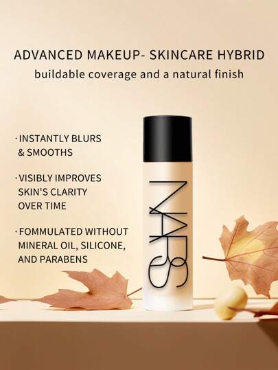 Nars أساس نارس المعكس للضوء - مكياج متقدم - أساس هجين للعناية بالبشرة بحجم صغير - #-LIGHT 2