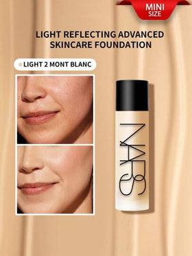 Nars أساس نارس المعكس للضوء - مكياج متقدم - أساس هجين للعناية بالبشرة بحجم صغير - #-LIGHT 2