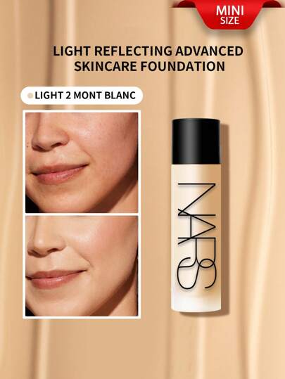 Nars أساس نارس المعكس للضوء - مكياج متقدم - أساس هجين للعناية بالبشرة بحجم صغير - #-LIGHT 2