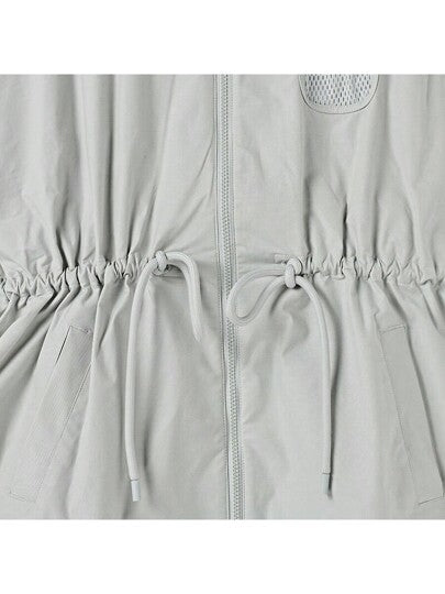 New Balance جاكيت رياضية كاجوال مريحة ذات كابوشون للسيدات AWJ11383OGR