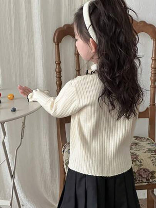 تيشيرتات بناتي DAZY كنزة طويلة الأكمام كاجوال يومية بسيطة للفتاة الشابة