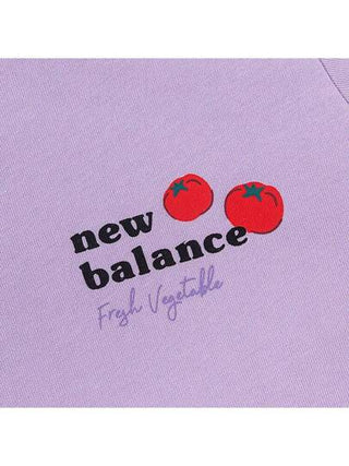 ملابس رياضية أطفال New Balance بدلة تنورة وتي شيرت فتيات جديدة مريحة وقابلة للتنفس بياقة دائرية وأكمام قصيرة 2Sc26022Lpu