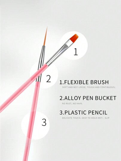 طقم منكير احترافي مع مثقاب أظافر كهربائي، مصباح أظافر LED-UV، مصباح تجفيف UV 54 واط، مناسب للمبتدئين