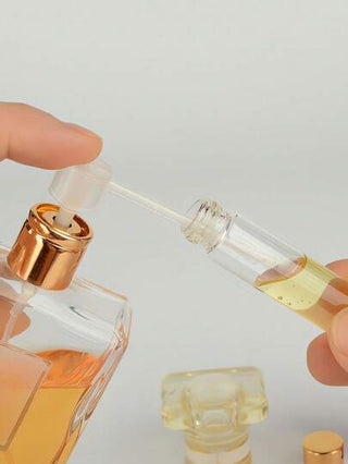 3 قطع أداة مشتت الضغط المستحضرات التجميلية مضخة موزع العطر، أداة رذاذ العطر قابلة لإعادة التعبئة، مضخة تعبئة العطر مضخة موزع مستحضرات التجميل أداة نقل للزجاجة الرذاذ العطر قابلة لإعادة التعبئة