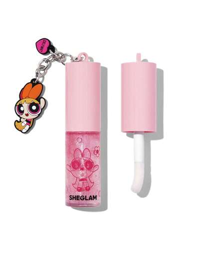 The Powerpuff Girls X SHEGLAM ملمع شفاه سوبر تريو-ملمع شفاه مرطب من بلوسوم-ملمع شفاه لامع غير لاصق-أحمر شفاه سائل-زيت شفاه-العناية بالشفاه-قناع نوم مرطب-مكياج الشفاه روج تنت أرواج علامة تجارية جمال مكياج ميكب مستحضرات تجميل للنساء الفتيات مثالي لفصل الشتا