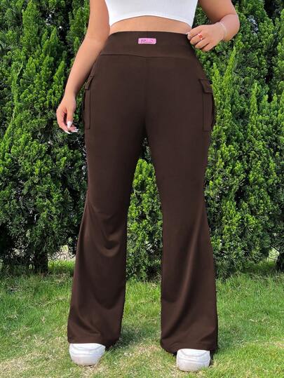 EZwear بنطلون شامل للنساء مخرم مرن ذو أكمام واسعة