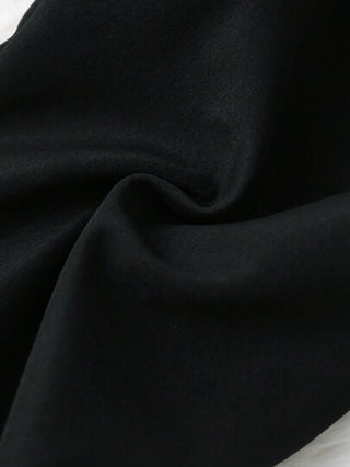 SHEIN بناطيل مبطنة بالحرارة ذات تصميم مستقيم كاجوال للأولاد للمدرسة والحديقة وأعياد الميلاد والخريف وهالوين والميلاد وعيد الشكر وفصل الخريف والشتاء، بناطيل شتوية مبطنة للفتيات