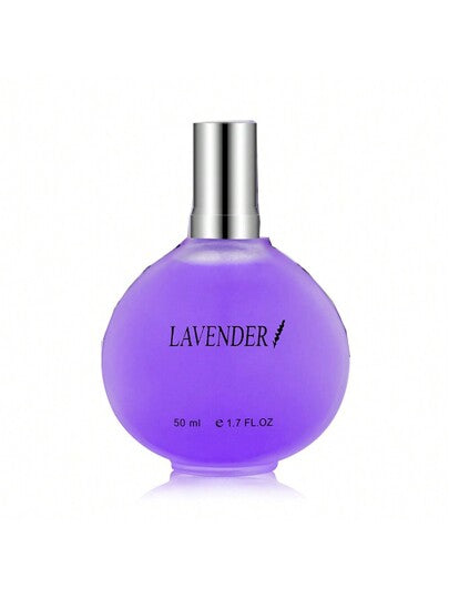 عطر نساء بنكهة الخزامى 50مل/1.7أونصة سائلة، عطر زهور ذو رائحة دائمة، عطر رومانسي دائم، عطر مفضل لدى الفتيات، رذاذ الجسم
