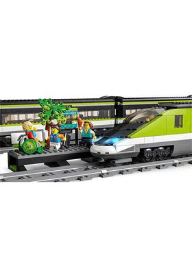 LEGO مجموعة قطار الركاب السريع 60337 للمدينة، لعبة تعمل بالتحكم عن بعد