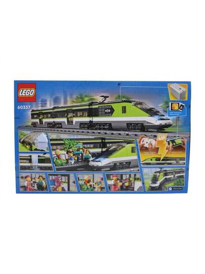 LEGO مجموعة قطار الركاب السريع 60337 للمدينة، لعبة تعمل بالتحكم عن بعد