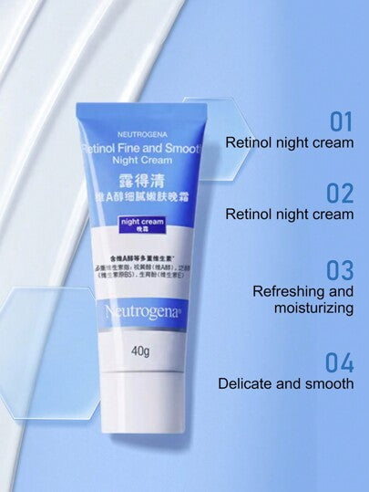 Neutrogena كريم ليلي مكثف مرطب بفيتامين سي والريتينول 24، 40 جرام