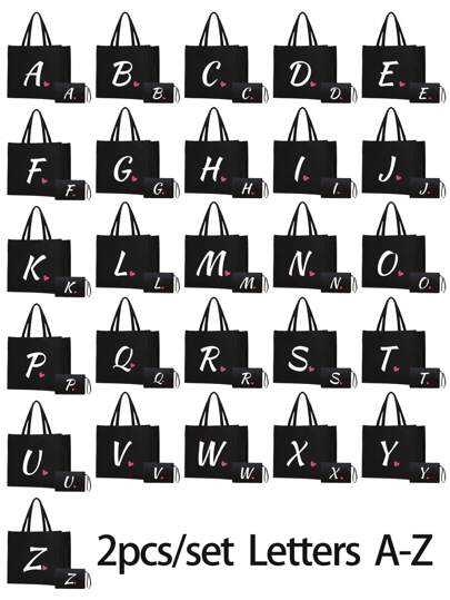 حقيبة يد لينية مطبوعة عليها الحروف الإنجليزية "THE WORK BAG"، حقيبة تسوق باللونين الأسود والخاكي، هدية شكر للمعلمين، حقيبة تسوق كبيرة السعة من الكتان للنساء، أفضل هدايا للمعلمين في عيد الميلاد