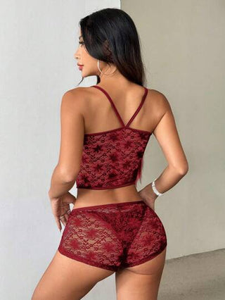 EgrlEra طقم ملابس داخلية نسائية من الدانتيل الأمامي مع ربطة عنق وقصير شفاف، أزياء صيفية من طراز وعصر 2000